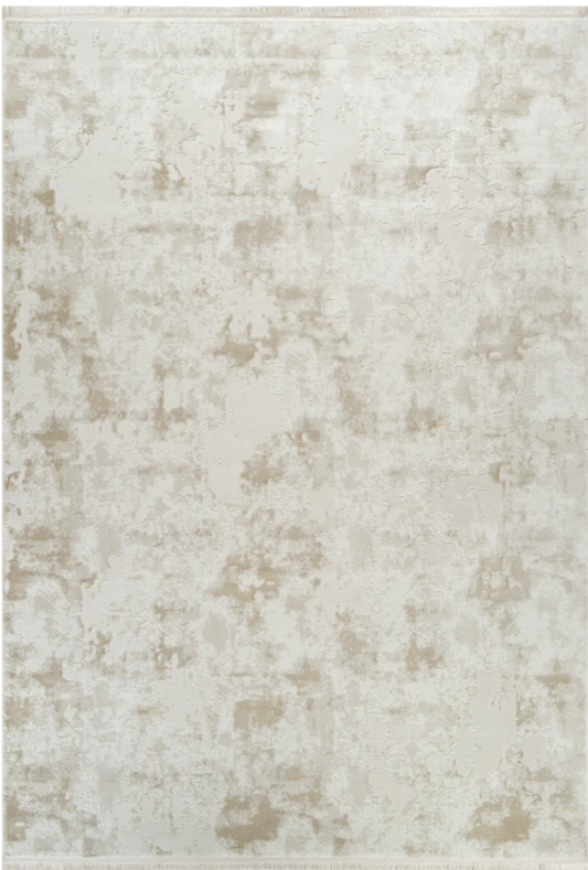 Area Rug 33938A New Beige Novolini 5' x 8'