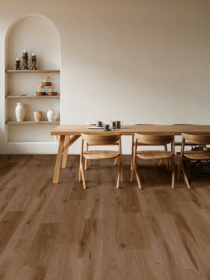 Retro Revival - Cinnamon Bark Oak 9" Vinyl Plank