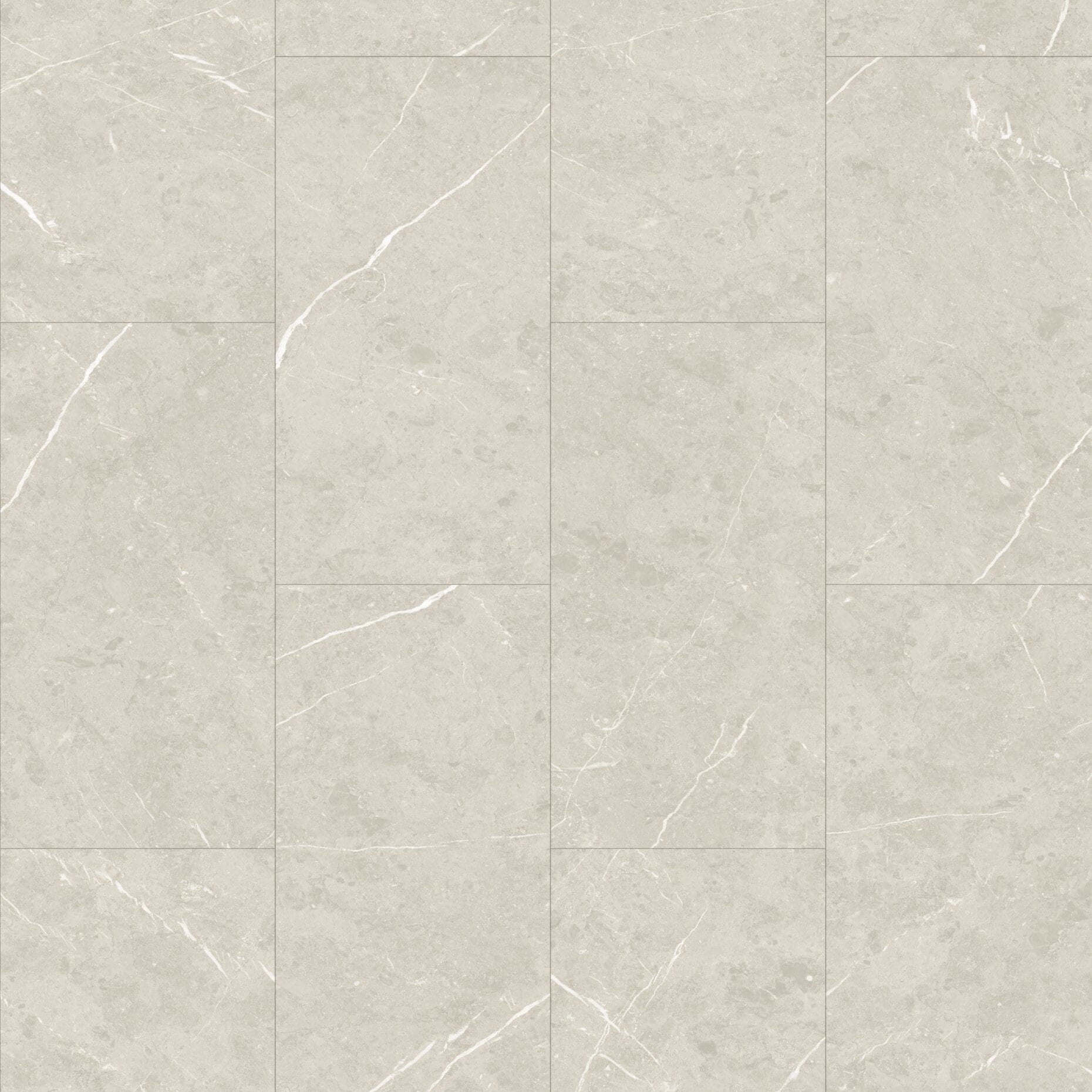 Textured gray floor tiles with a subtle pattern looks like natural stone limestone with a white vein.
