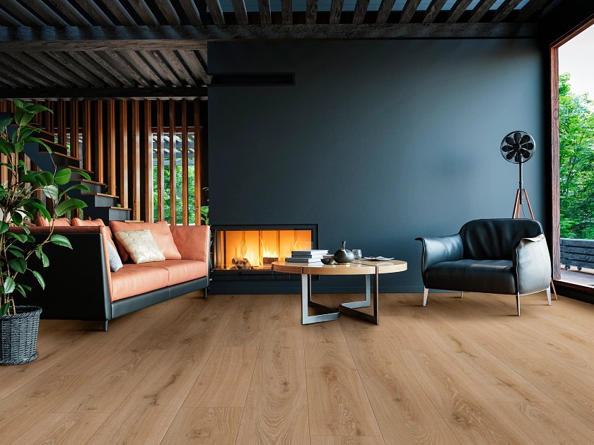 Retro Revival - Mocha Field Oak 9" Vinyl Plank